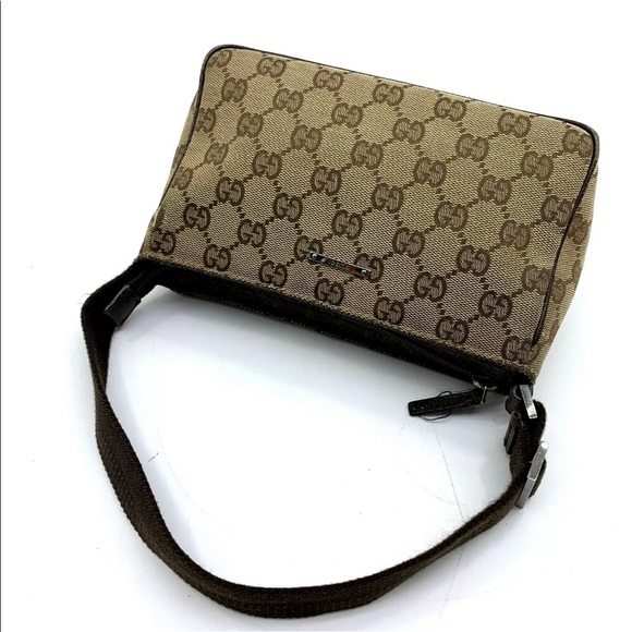 Vintage Gucci GG Monogram Canvas Hobo Bag - Picture 3 of 6